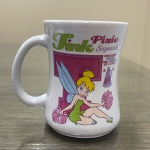 Disney Store Exclusive | Tink Pixie Squad Mug Cheerleader Tinker Bell Coffee Cup